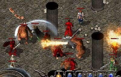 刚开一秒私服1.96之热血传奇龙王会出什么技能